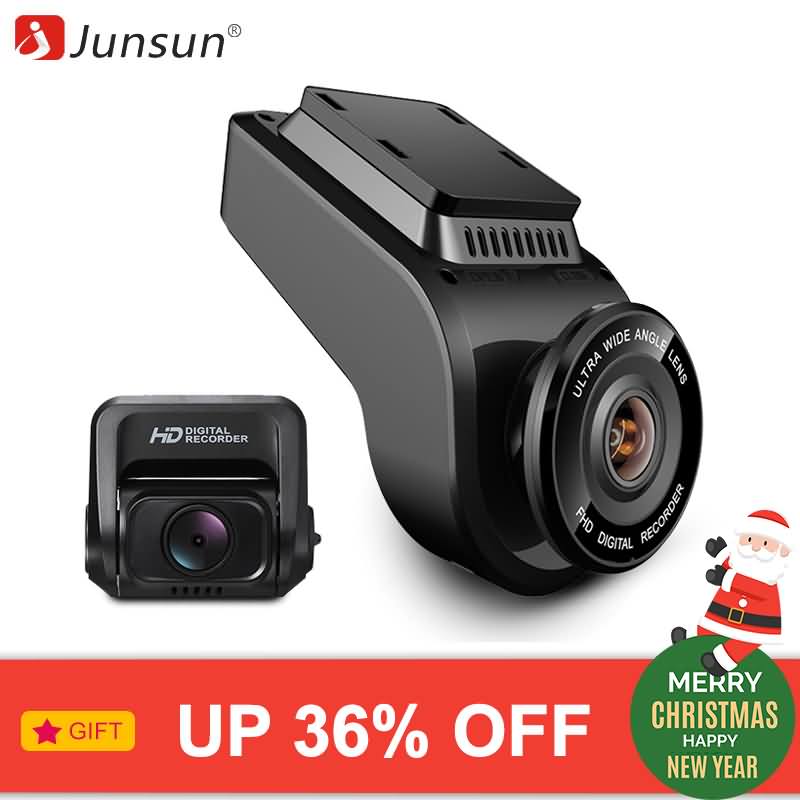 doblado Generacion contraste Buy Junsun 4K Ultra HD WiFi Car Dash Cam 2160P 60fps ADAS Dvr with 1080P  Sony Sensor Rear Camera Night Vision GPS Online