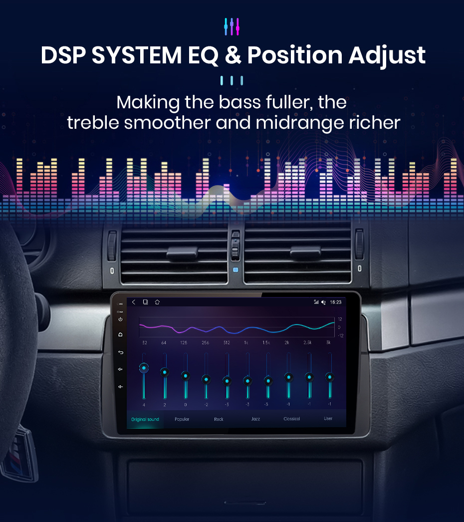 Buy Junsun V1pro AI Voice 2 din Android Auto Radio for BMW E46 M3  318/320/325/330/335 Carplay 4G GPS Online
