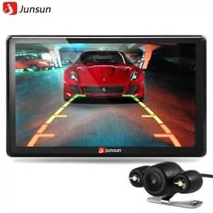 Junsun 7 inch Car GPS Navigation Bluetooth 8GB with Rear view Camera