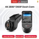 Junsun Car DVR Camera 4K 2160P S590 Build In GPS ADAS Dash Cam Front & Rear Both 1080P Driving Recorder Motion Detection Night Video