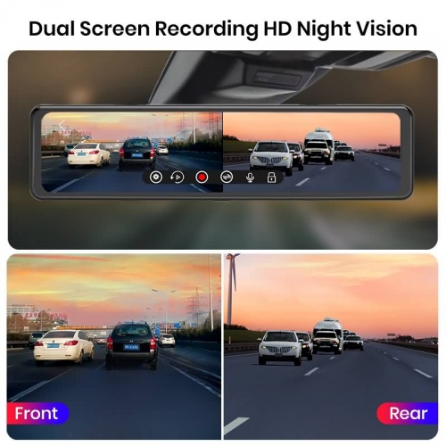 Buy Junsun 4K Ultra HD WiFi Car Dash Cam 2160P 60fps ADAS Dvr with 1080P  Sony Sensor Rear Camera Night Vision GPS Online